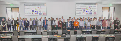 Fig.3 Group photo with consortium members